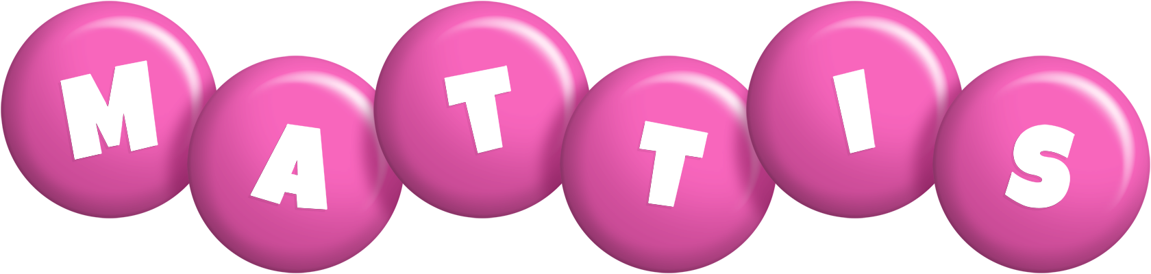 Mattis candy-pink logo