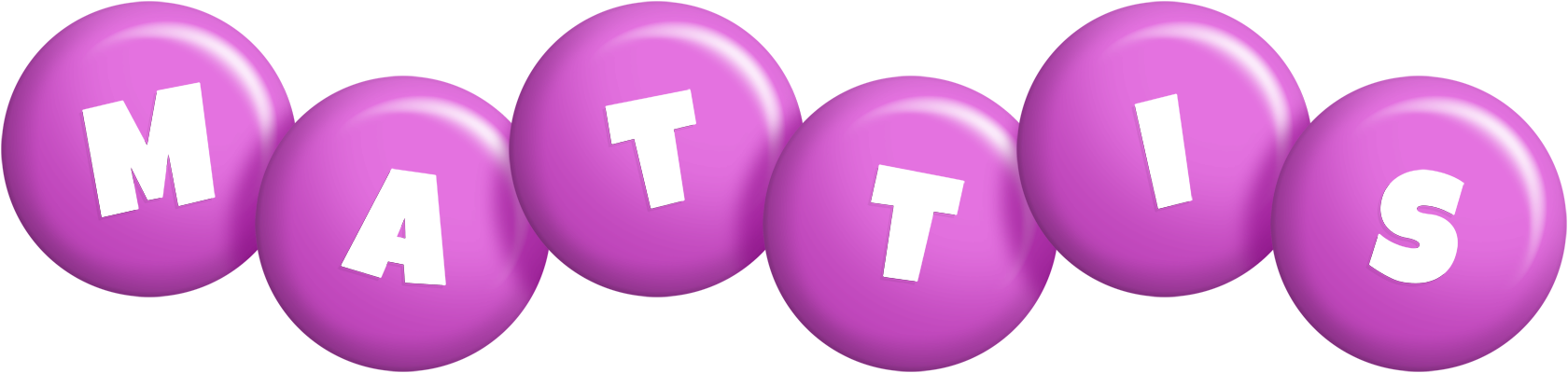 Mattis candy-purple logo