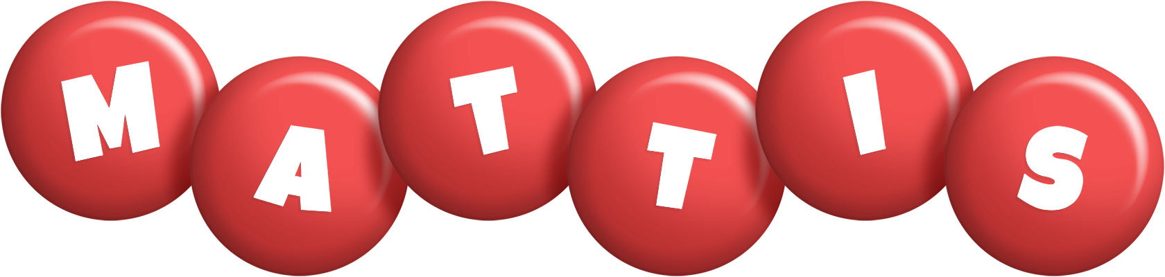 Mattis candy-red logo