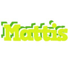 Mattis citrus logo