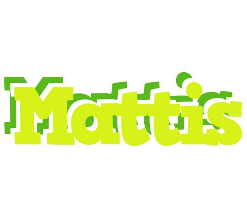 Mattis citrus logo