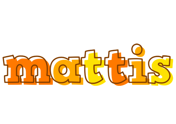 Mattis desert logo