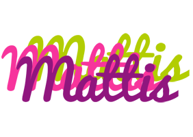 Mattis flowers logo