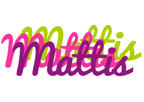 Mattis flowers logo