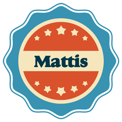 Mattis labels logo