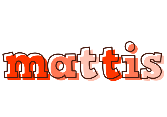 Mattis paint logo