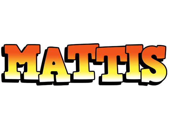 Mattis sunset logo