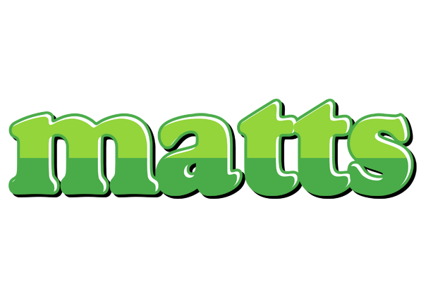 Matts apple logo
