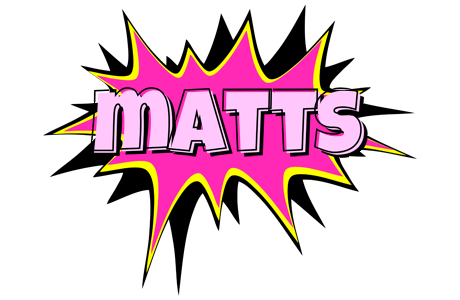 Matts badabing logo