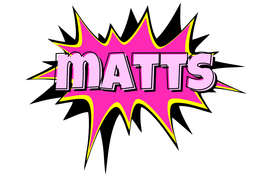 Matts badabing logo