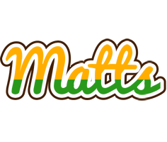 Matts banana logo