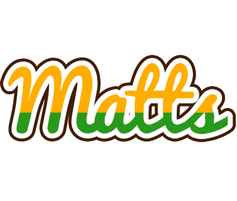 Matts banana logo