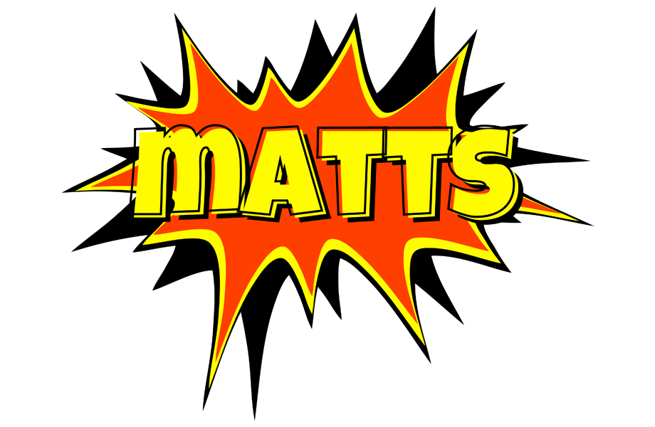 Matts bazinga logo