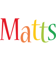 Matts birthday logo