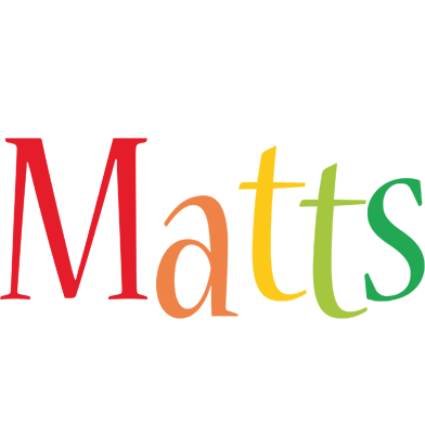 Matts birthday logo