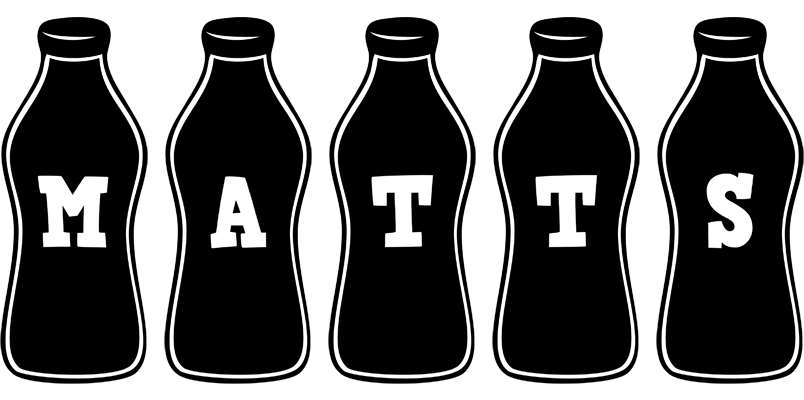 Matts bottle logo