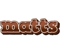 Matts brownie logo