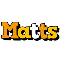 Matts cartoon logo