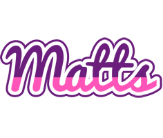 Matts cheerful logo