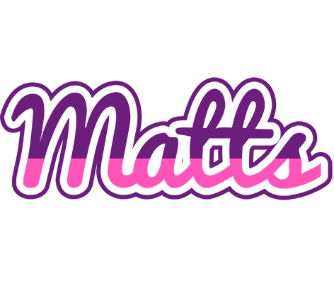 Matts cheerful logo