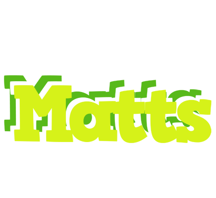 Matts citrus logo
