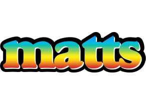 Matts color logo