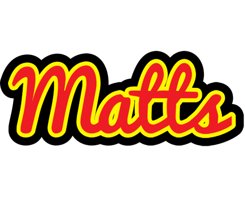 Matts fireman logo