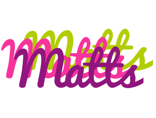 Matts flowers logo