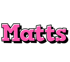 Matts girlish logo