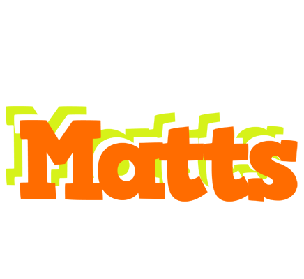 Matts healthy logo