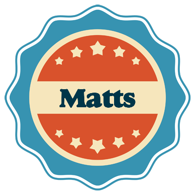 Matts labels logo