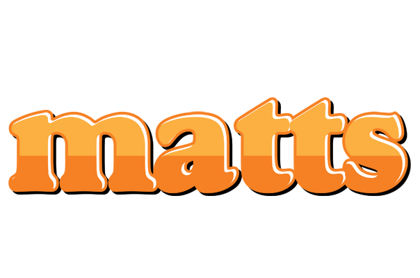 Matts orange logo