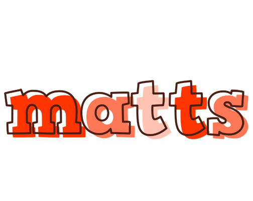 Matts paint logo