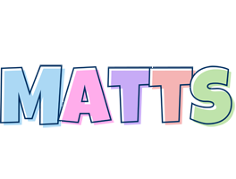 Matts pastel logo