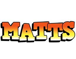 Matts sunset logo