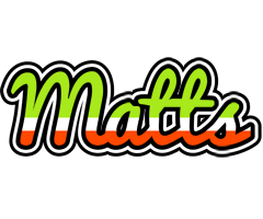 Matts superfun logo