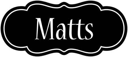 Matts welcome logo