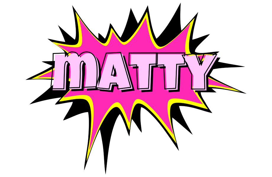 Matty badabing logo