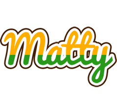 Matty banana logo