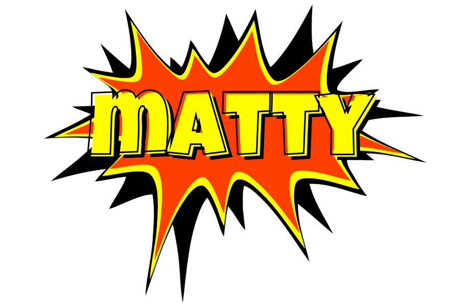 Matty bazinga logo