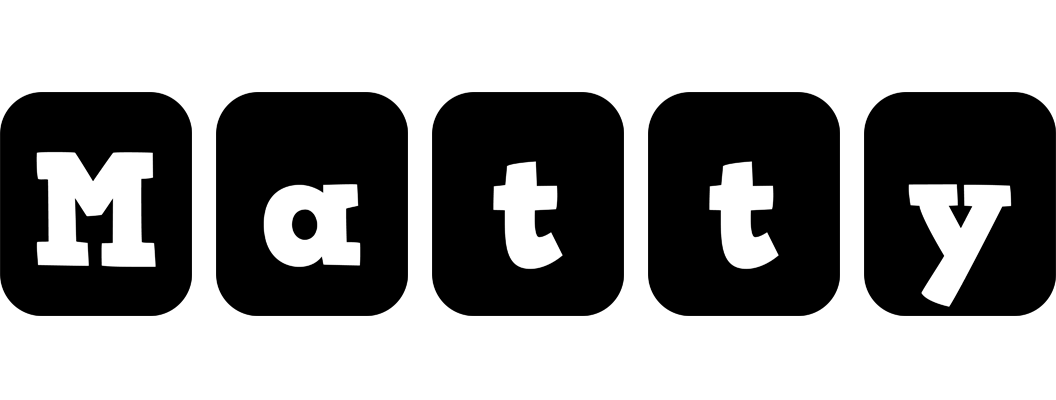 Matty box logo