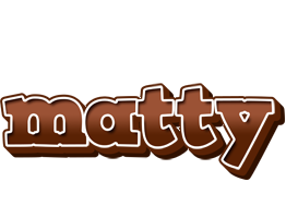 Matty brownie logo