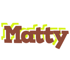 Matty caffeebar logo