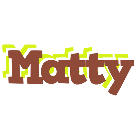 Matty caffeebar logo
