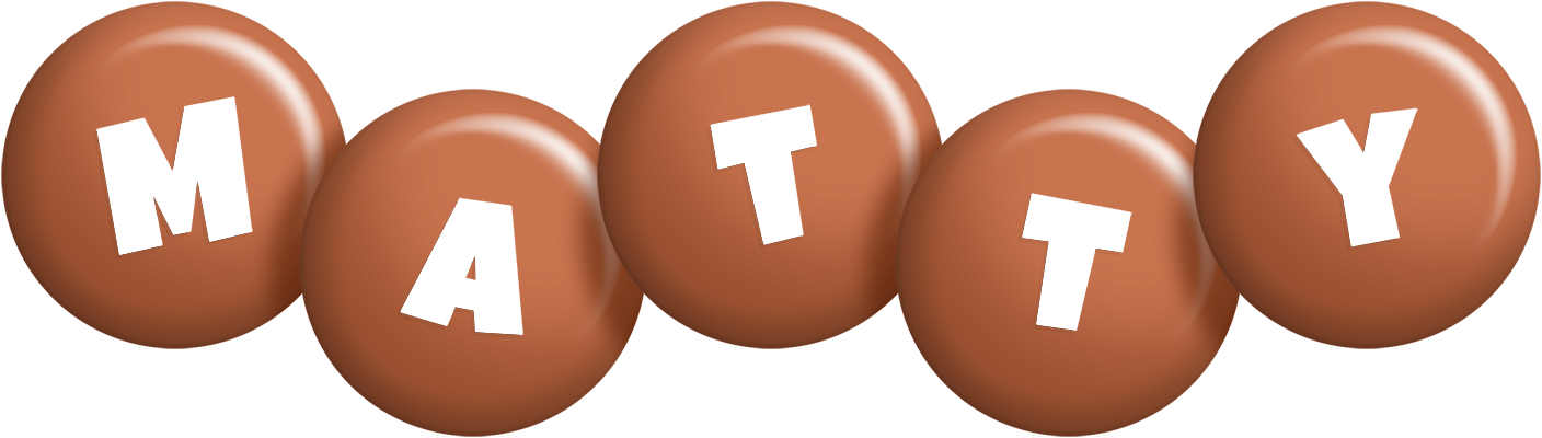 Matty candy-brown logo