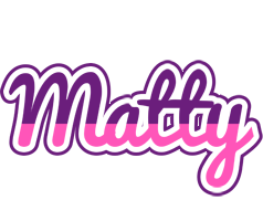 Matty cheerful logo