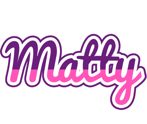 Matty cheerful logo