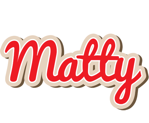 Matty chocolate logo