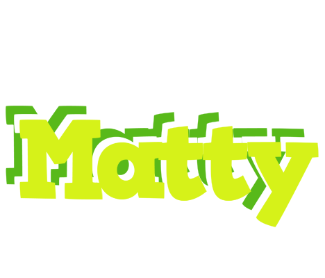 Matty citrus logo