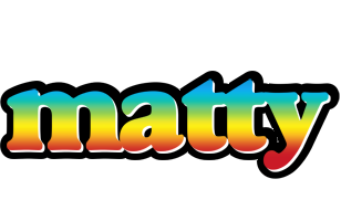 Matty color logo